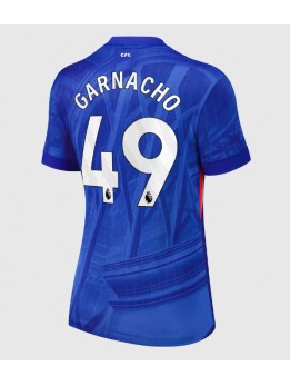 Billige Chelsea Alejandro Garnacho #49 Hjemmedrakt Dame 2025-26 Kortermet